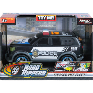 Road rippers city: police suv with dog | 2 stuks