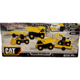 Cat dumptruck met wiellader