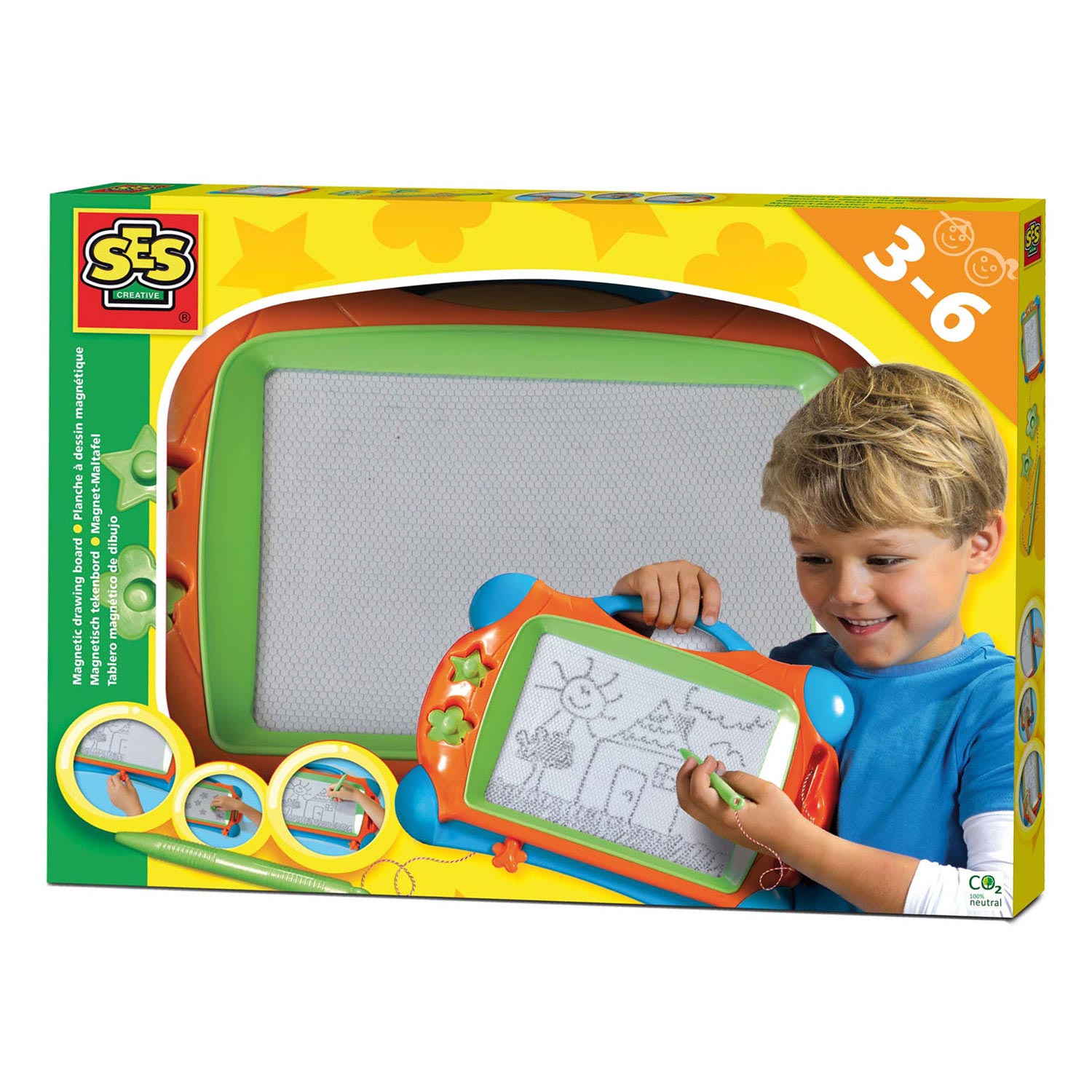 SES Creatief Magnetisch Tekenbord