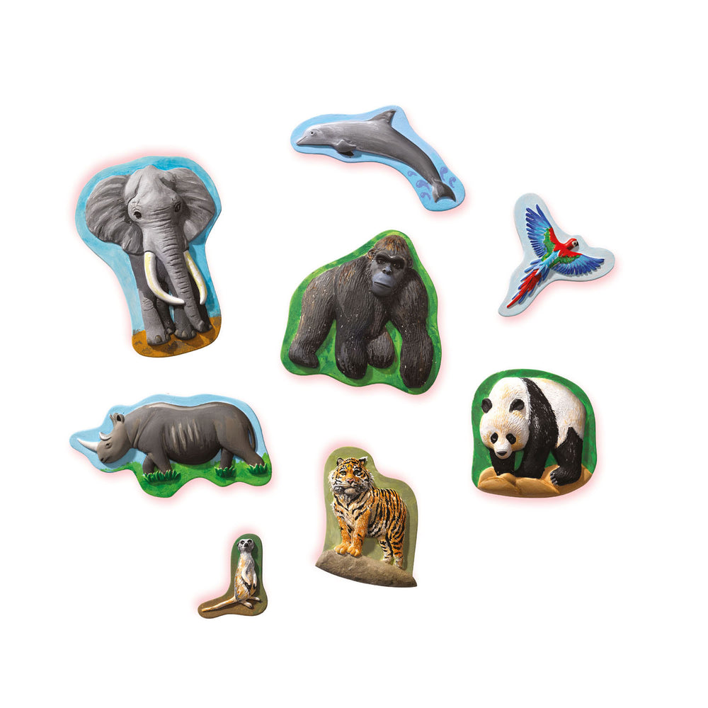 Ses gieten en schilderen - dieren