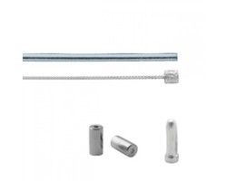 Jeu de câbles de vitesse 3 vitesses Elvedes Nexus 1700 2250 mm inox - argent (sur carte)