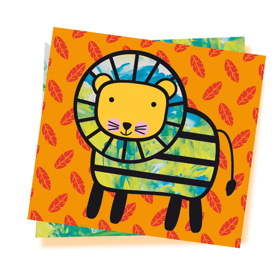 SES Mijn eerste Vingerverf Kaarten