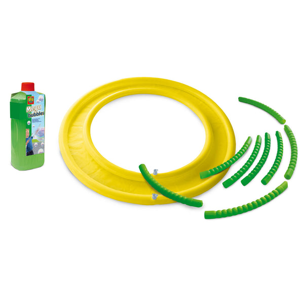 Ses creative ses - staan in een mega bubble - bellenblaas - met opblaasbare sta ring, bubble ring en bellenblaassop