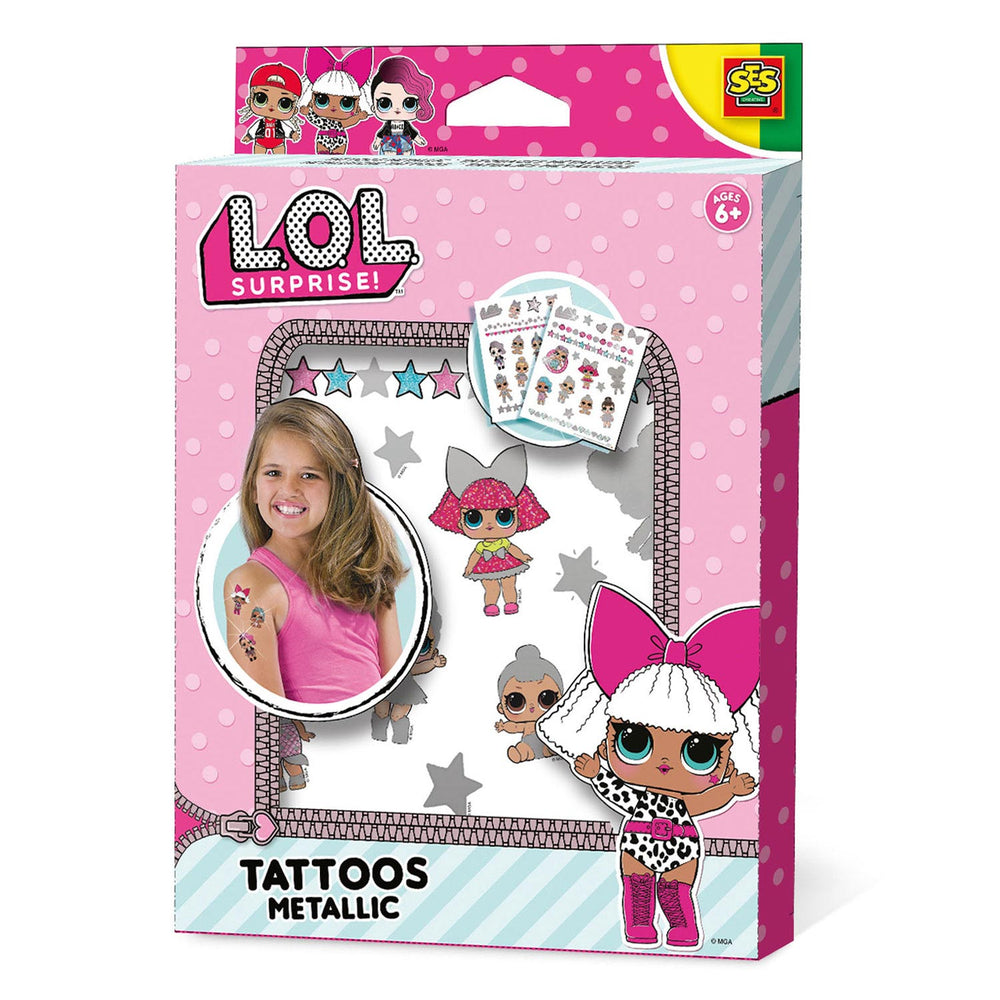 LOL SES Metallic Tatoeages