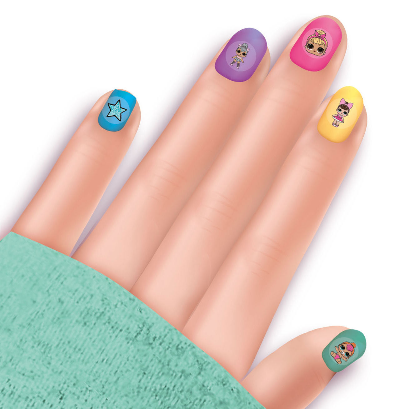 Lol ses nagels versieren