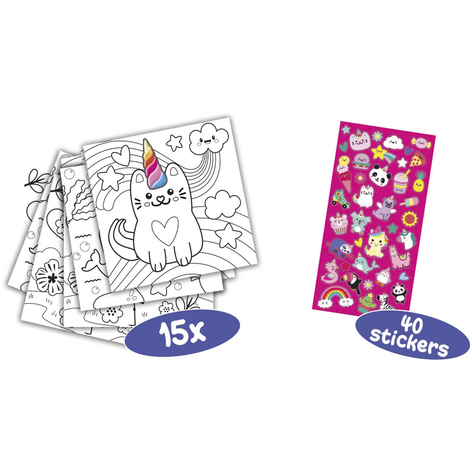 SES Eenhoorn Kleurboek