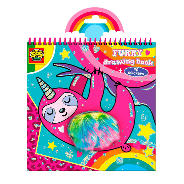 SES Plush Colouring Book