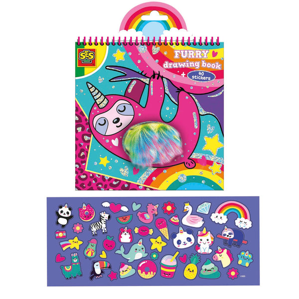 SES Plush Colouring Book