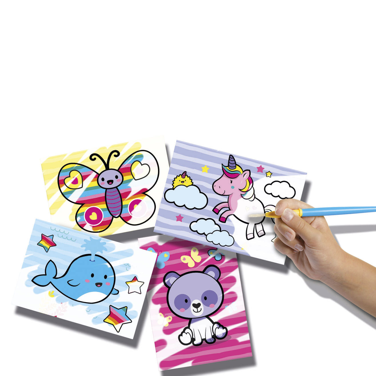 SES Mijn Eerste Kleuren met Water - Fantasie Dieren