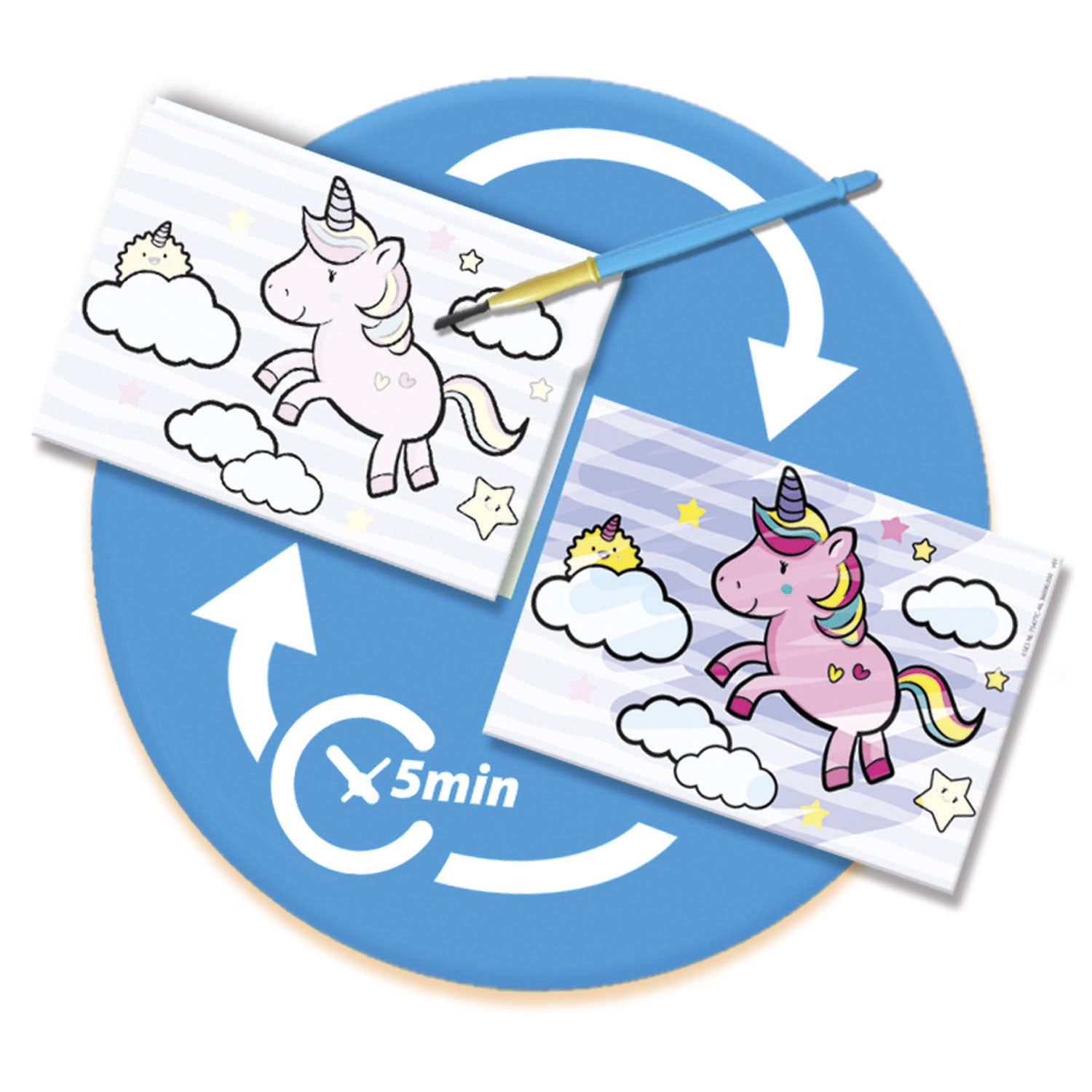 SES Mijn Eerste Kleuren met Water - Fantasie Dieren