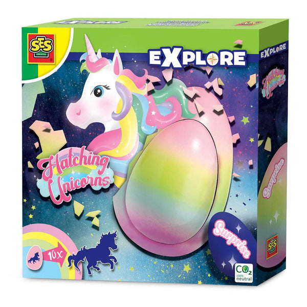 Ses explore groeiende eenhoorn