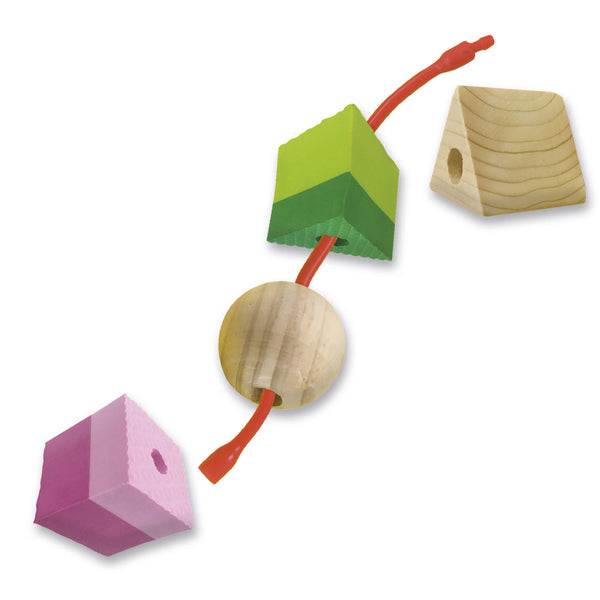 Ses kralen sensory rijgen