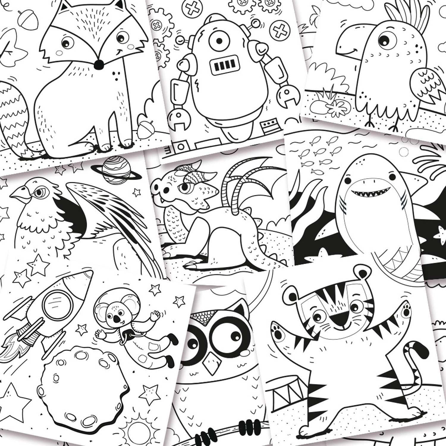 Ses magische pailletten kleurboek