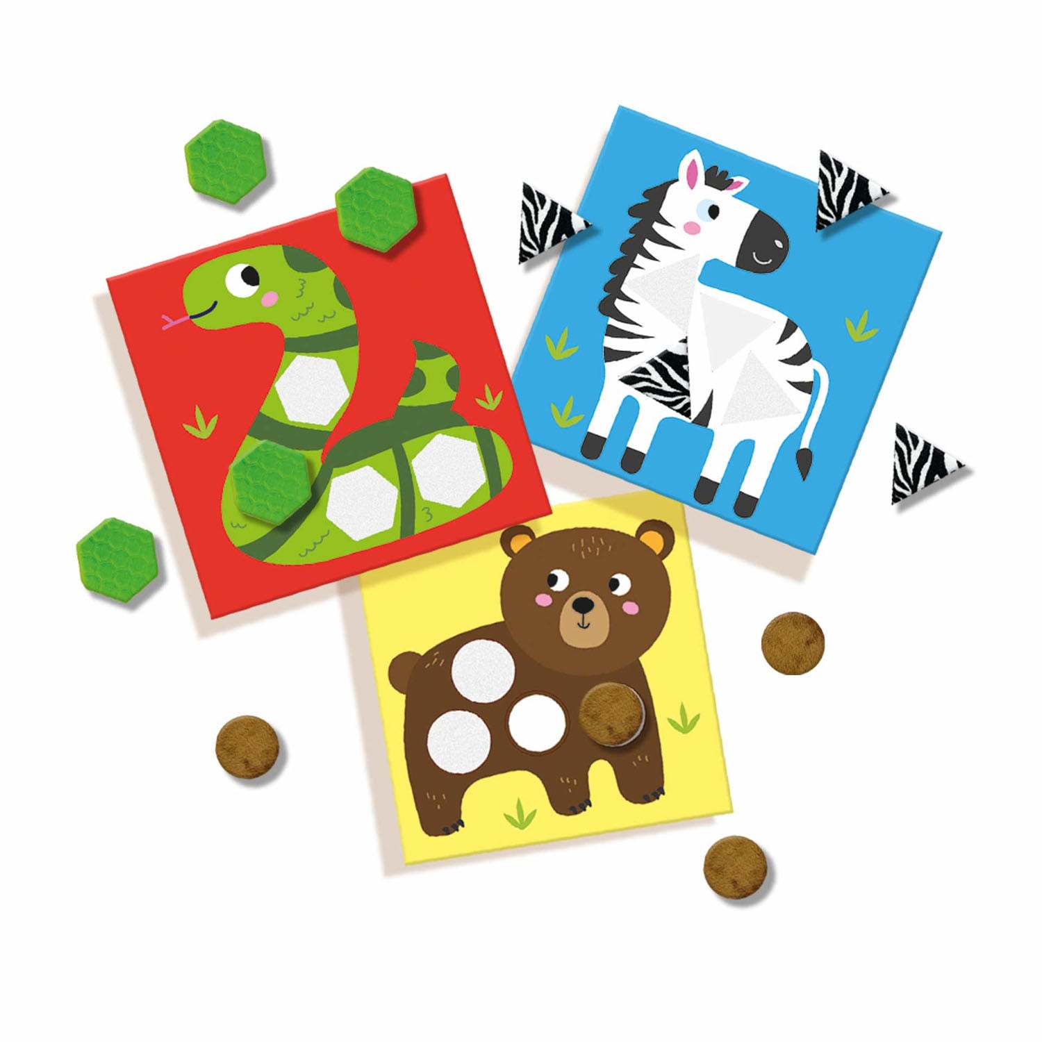 Ses my first - sensory mozaïek kaarten