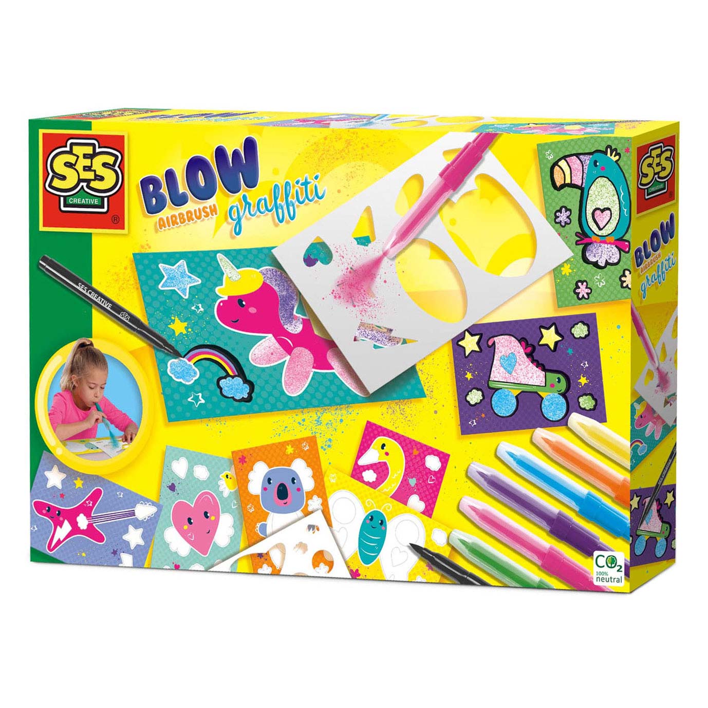 Ses blow airbrush graffiti
