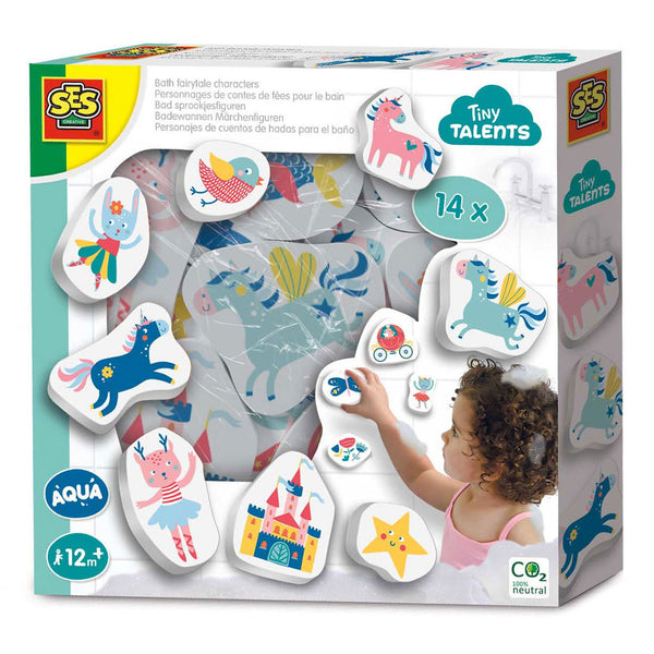 Ses creative - tiny talents - badspeelgoed - bad sprookjesfiguren - veilig voor kinderen - speelgoed 1 jaar