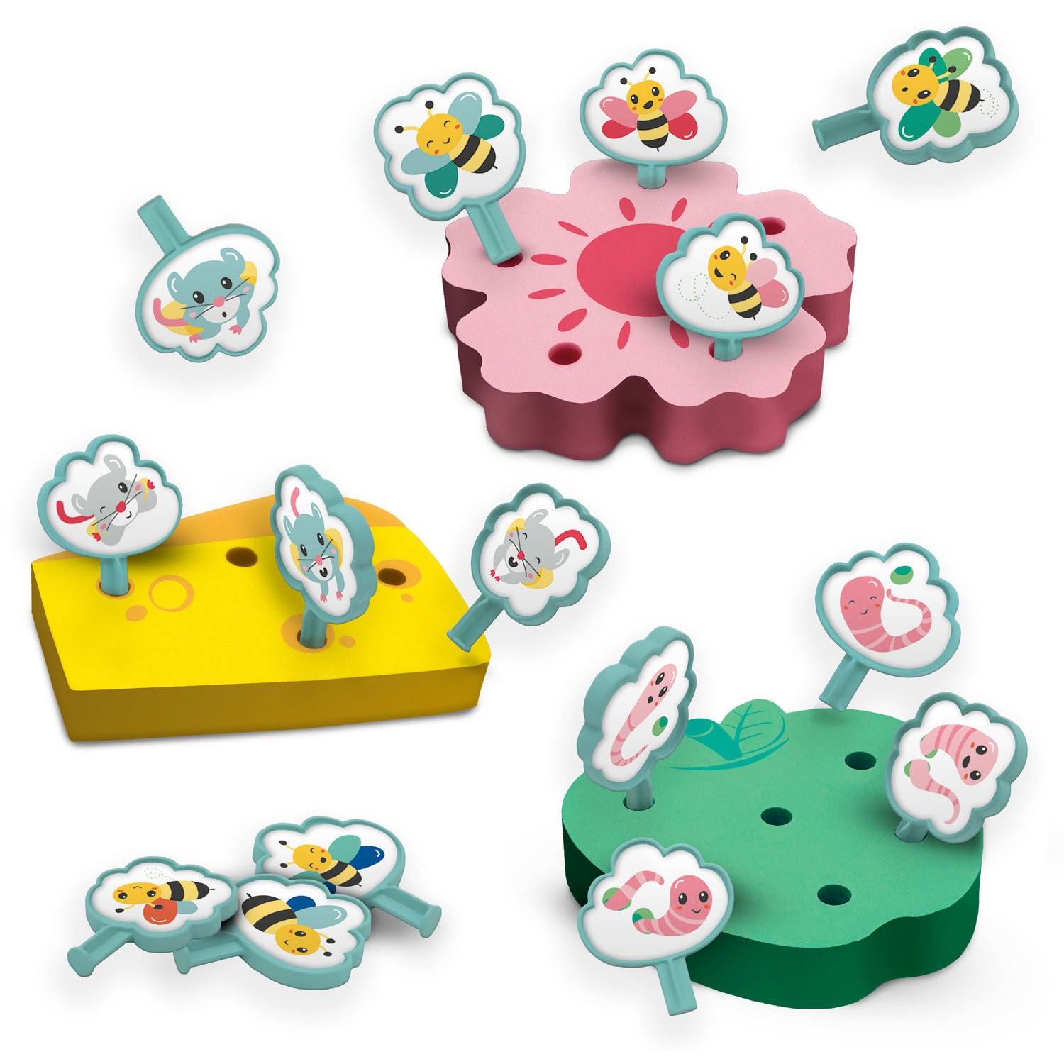 SES Tiny Talents Sorteer en Prik Dieren