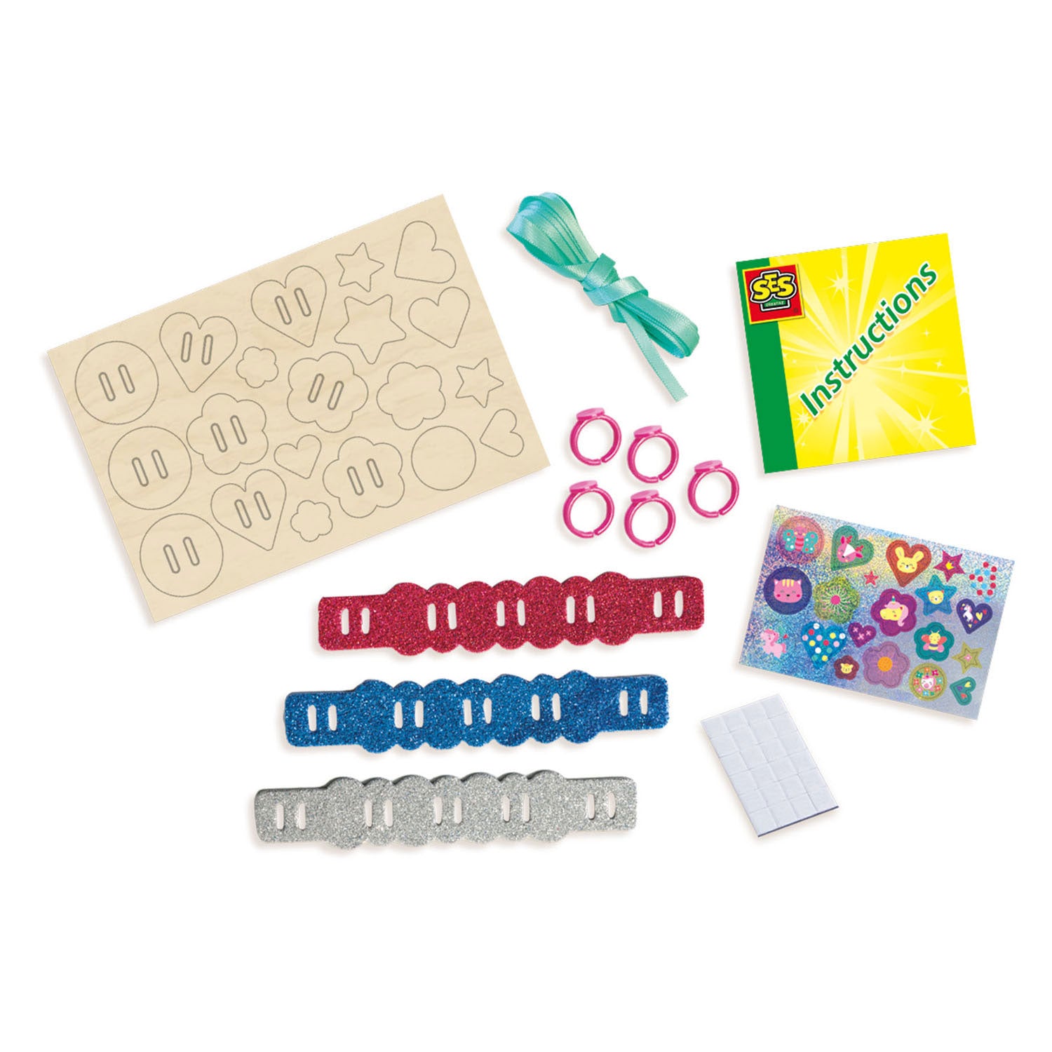 SES Easy Glitterringen en Armbanden