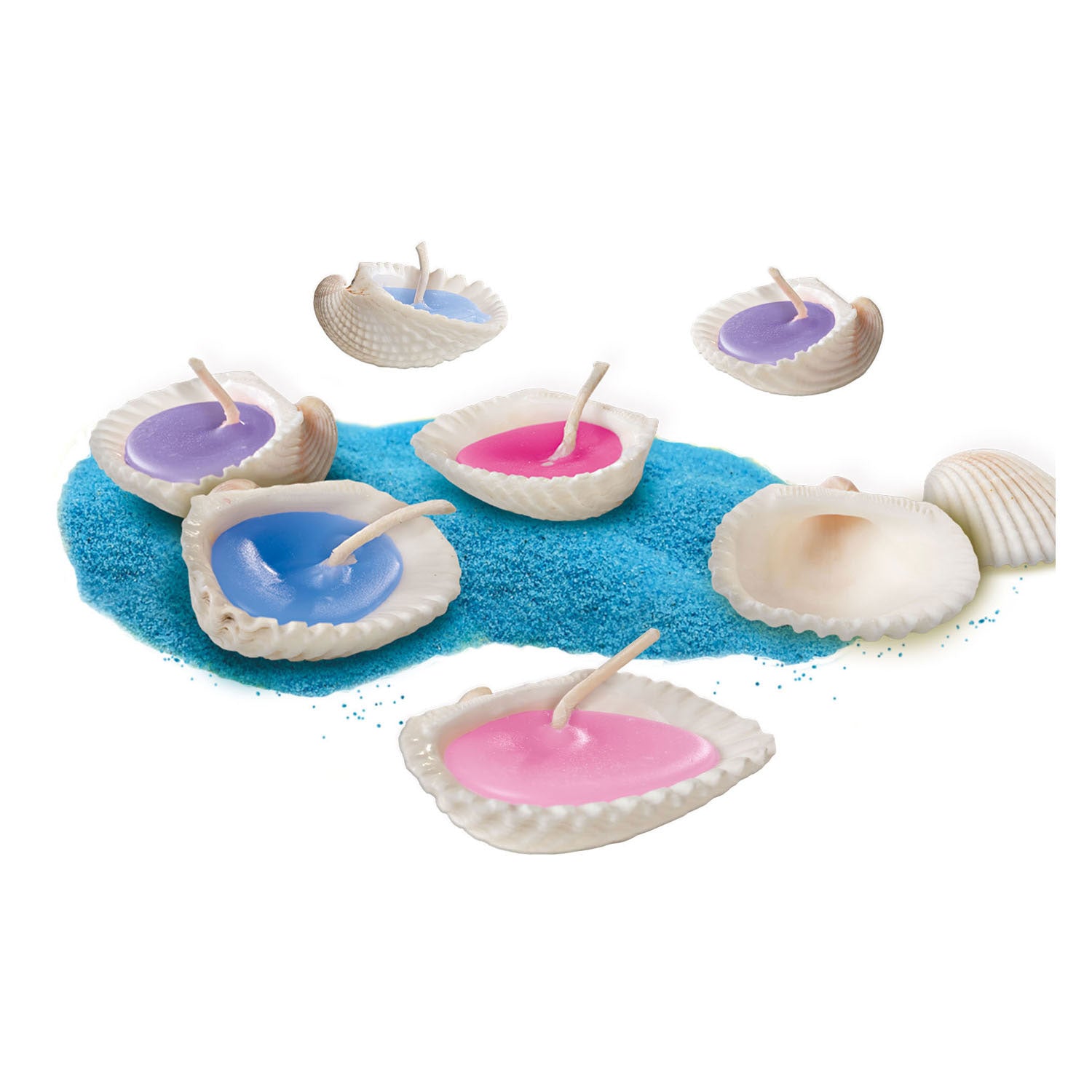 SES Schelp Kaarsen Geïnspireerd door de natuur