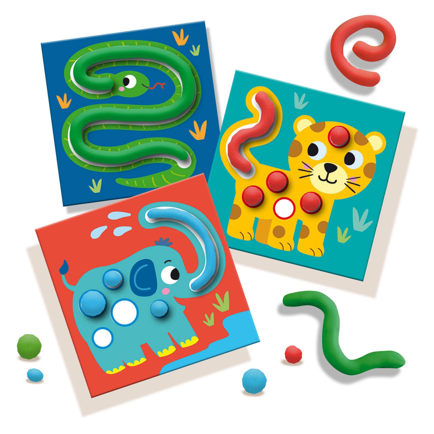 SES Mijn eerste Mijn eerste - Klei Opdrachtkaarten Dieren