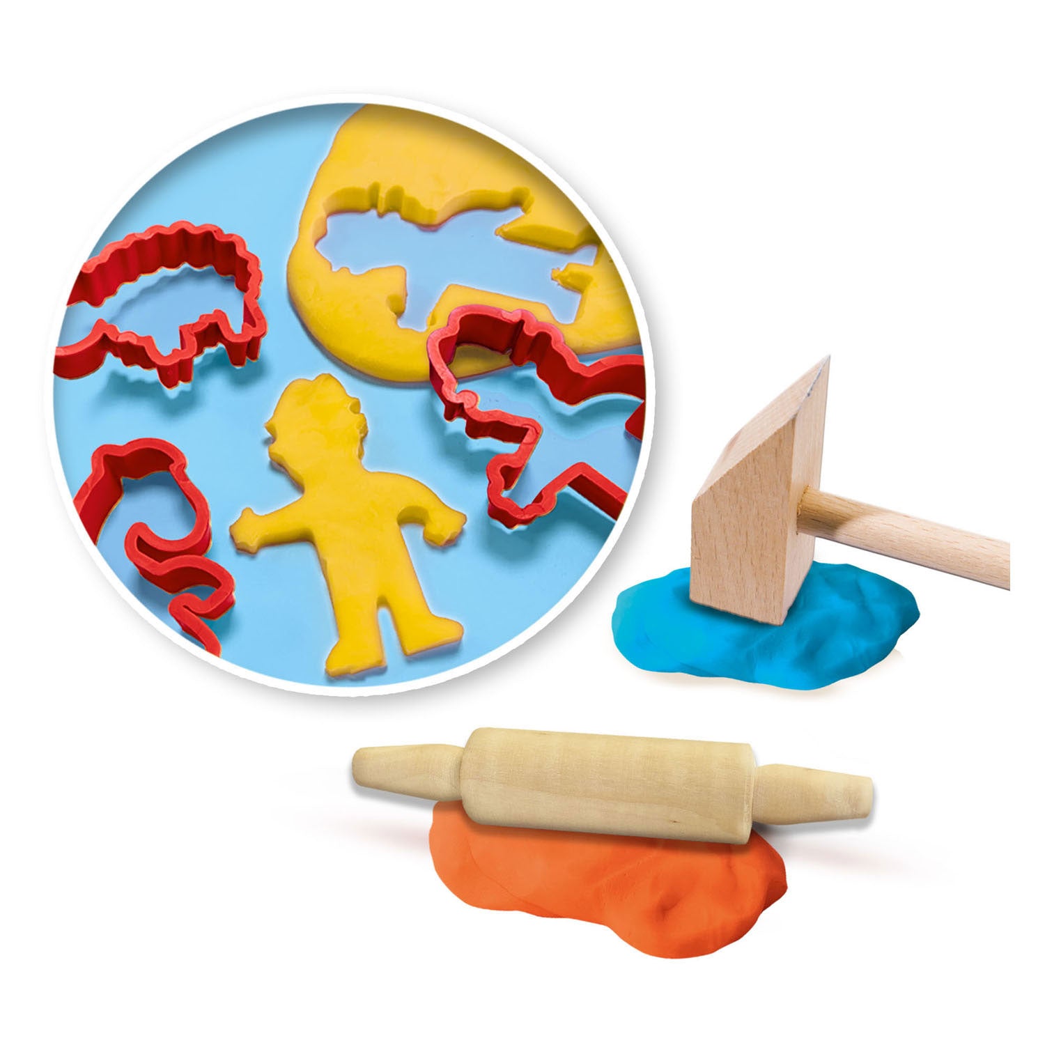 SES My First My First - Klei Mega Set Met Gereedschap