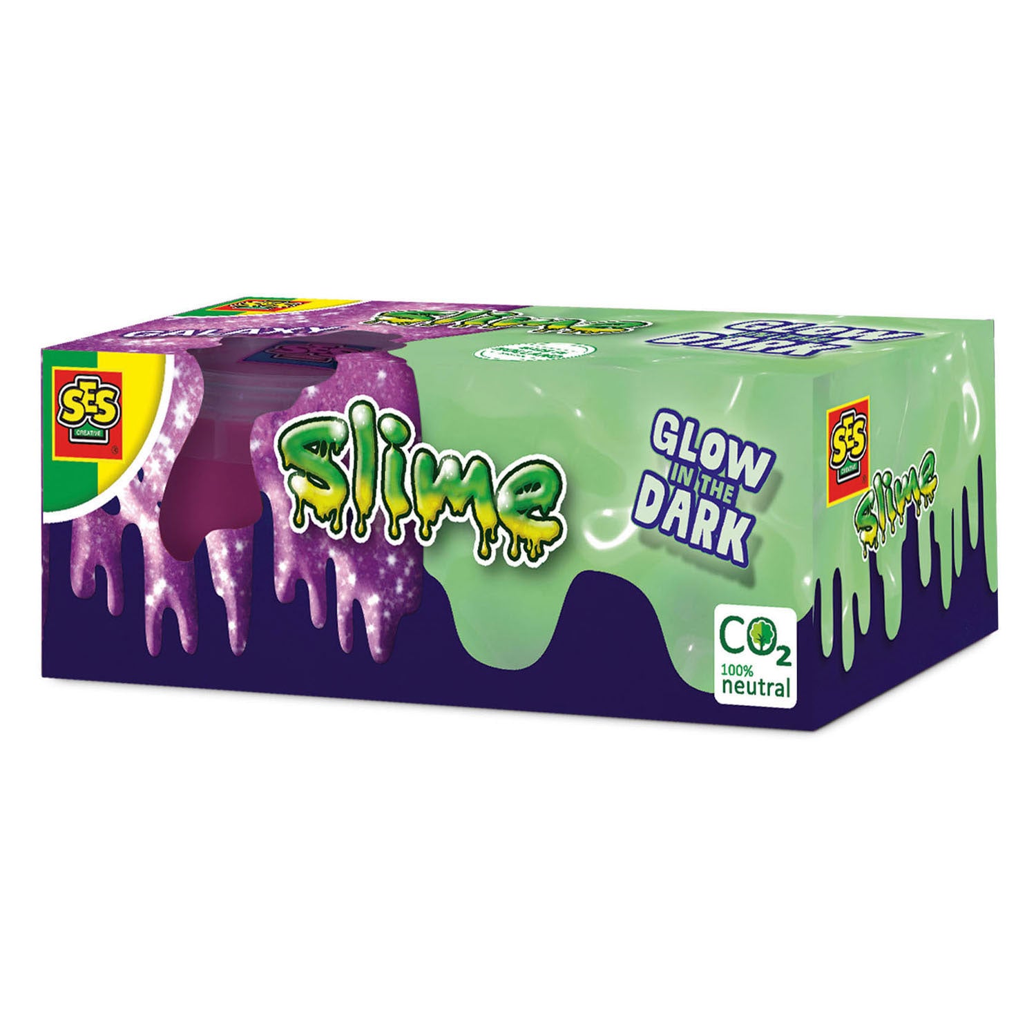 Ses slime - glow in the dark 2x120gr
