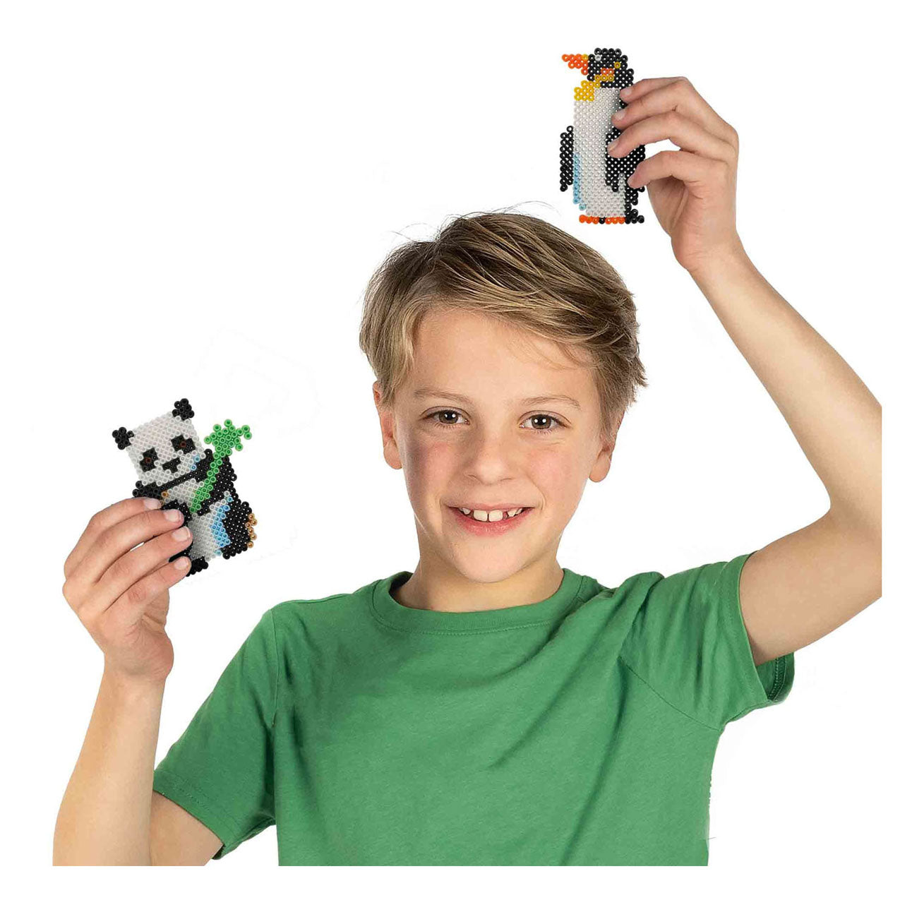 Ses strijkkralen - wereld dieren