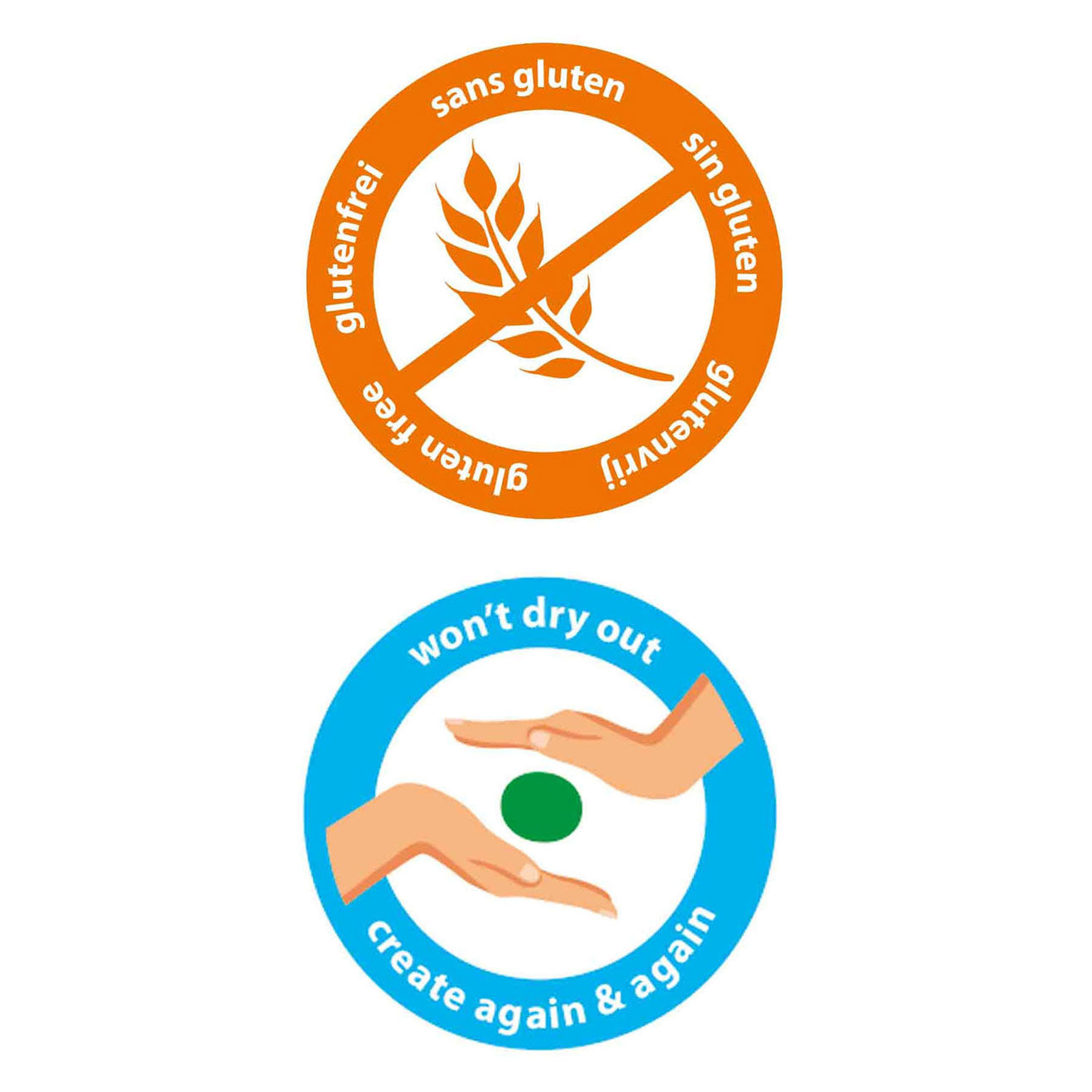 Ik leer het alfabet kleien