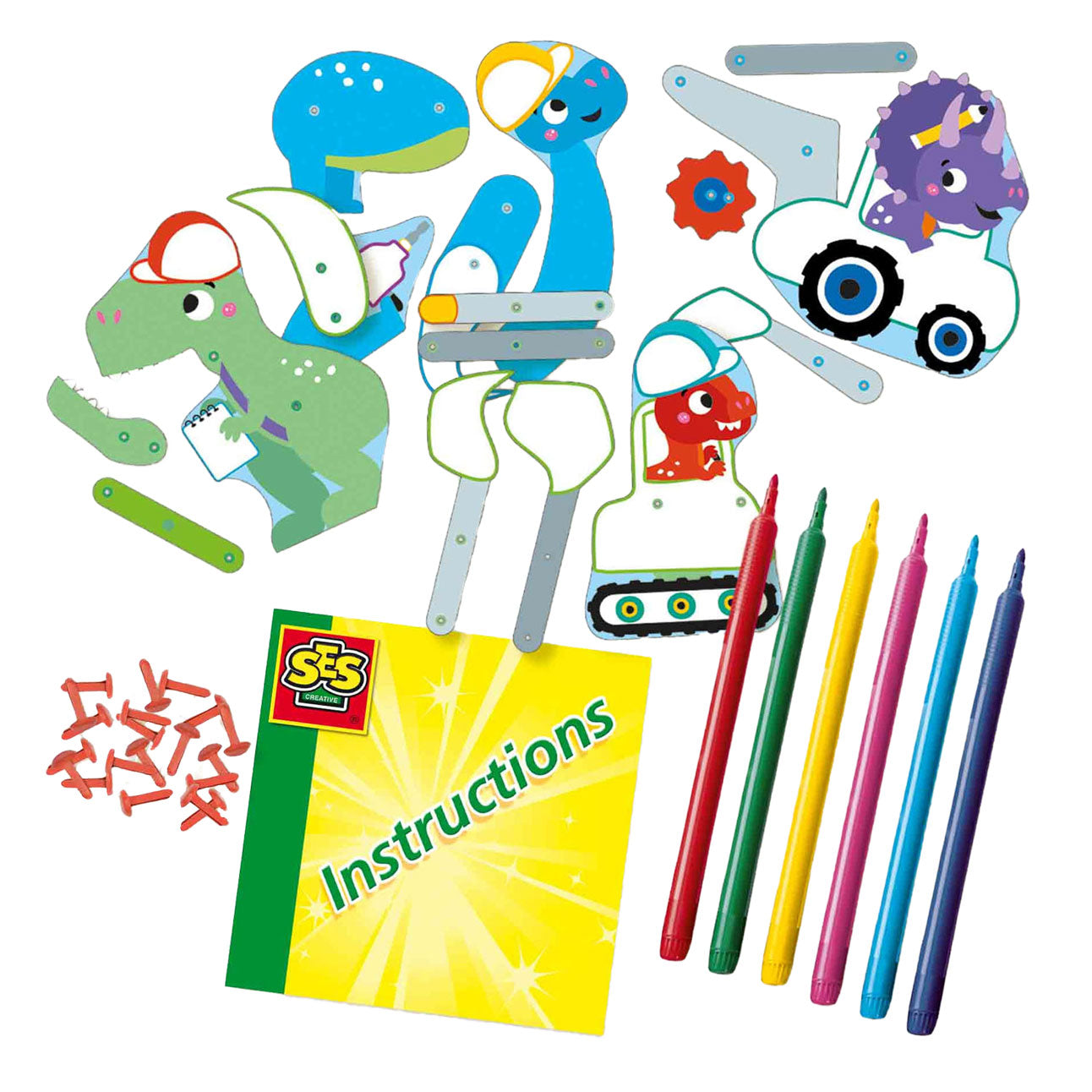 Zijn jonge ingenieurs - dino's