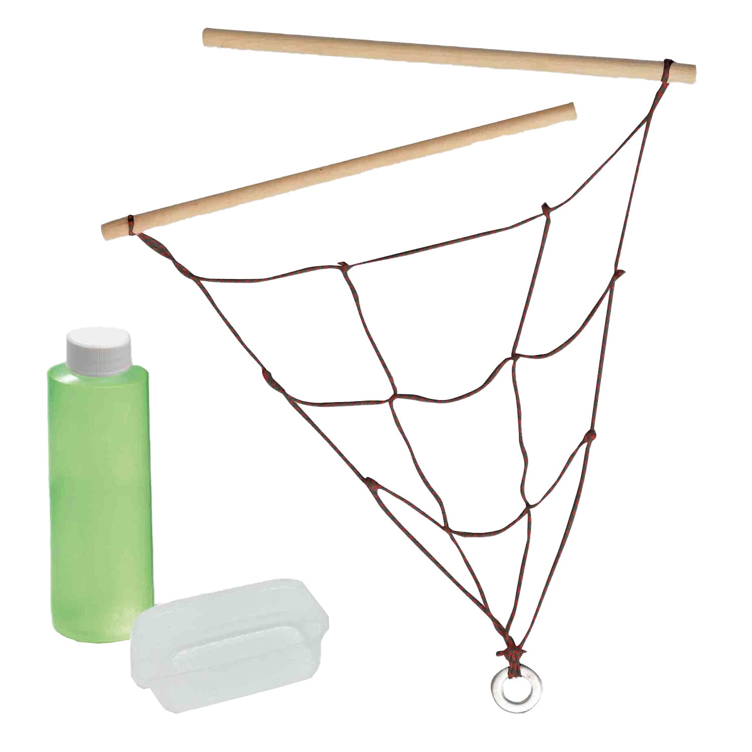 Ses spinnenweb mega bubbels