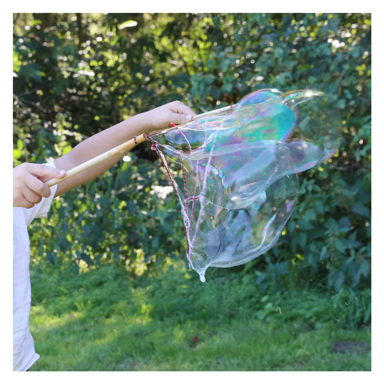 Ses spinnenweb mega bubbels