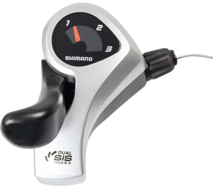 Shimano versteller schakels 3 speed st-tx50 - zwart zilver