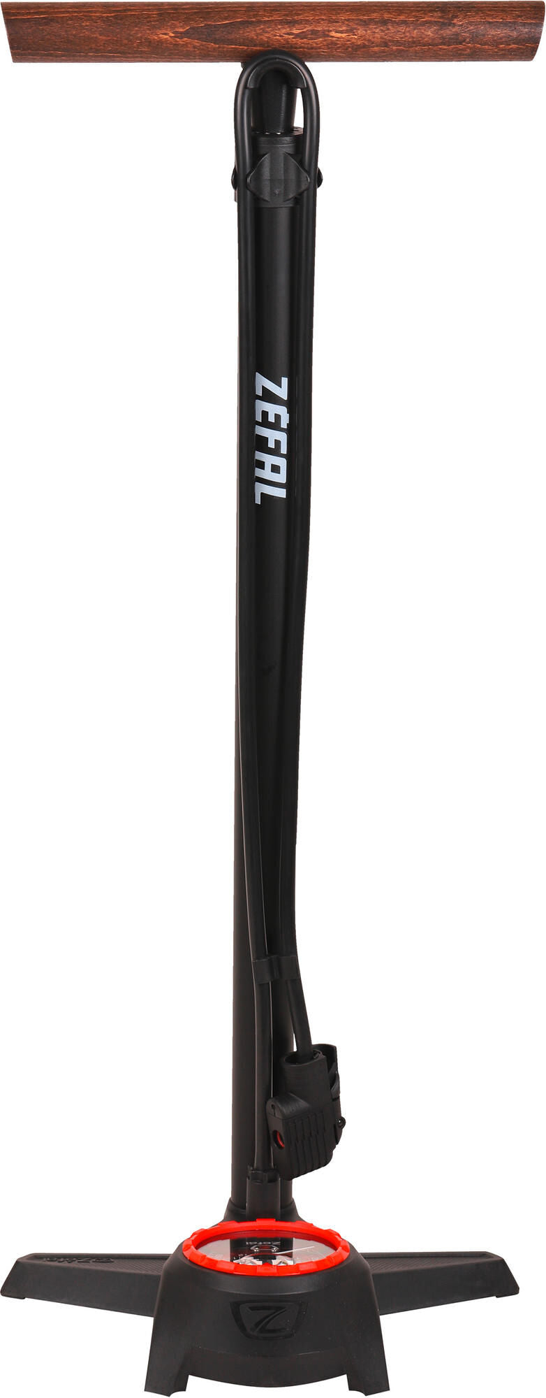 Zéfal hogedruk pomp profil max fp60 floor pump profil max fp 60 black red