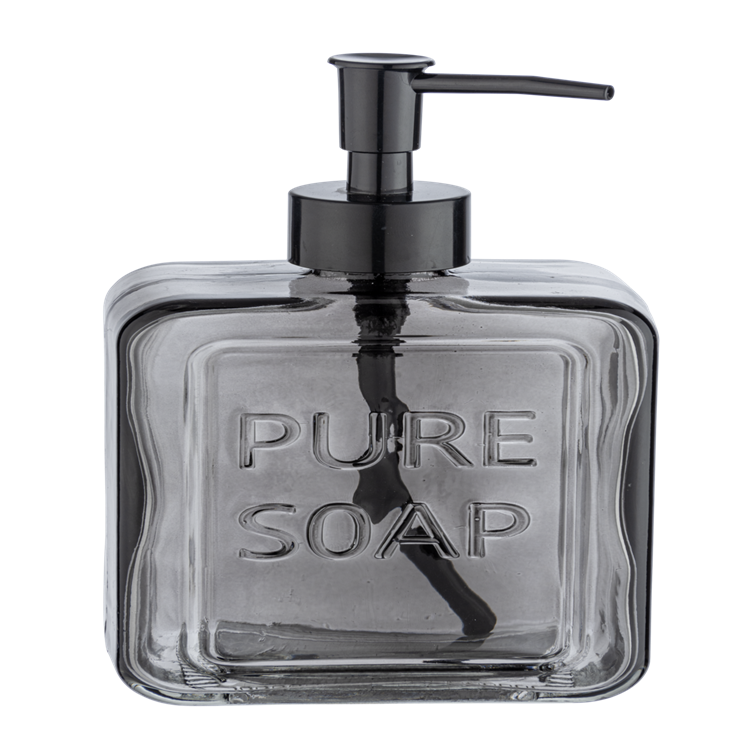 Wenko 1069581 - soap dispenser Pure Soap grey | 1 piece
