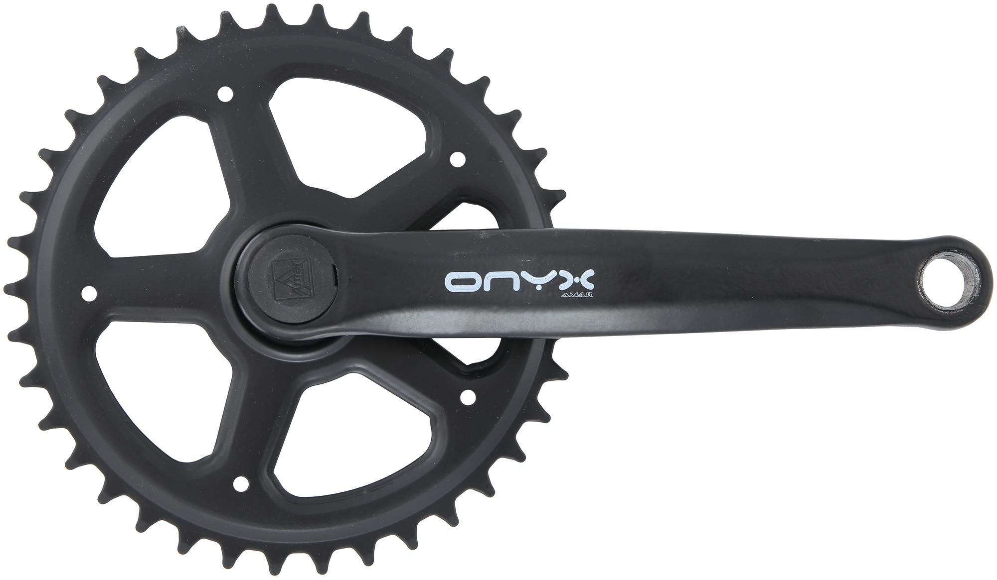 Amar crankstel 38t zwart 170mm