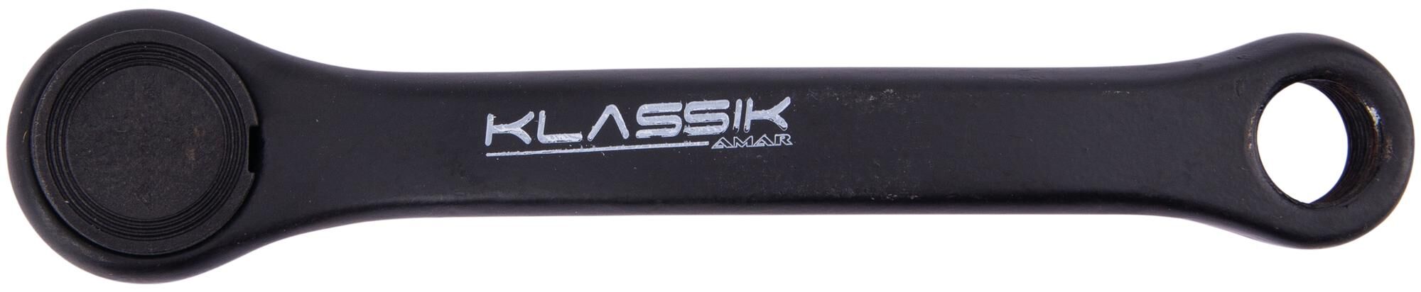 Pieper crankstel left crank 4-edge 125mm steel b