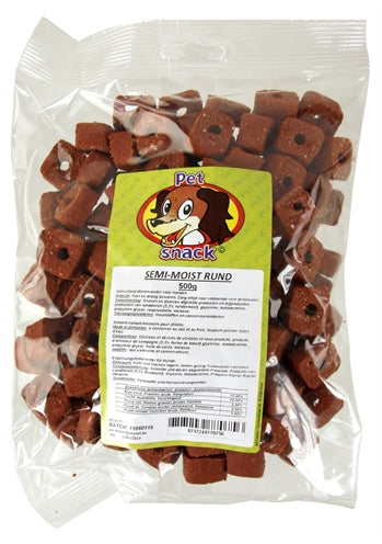 Petsnack halfvochtige rund