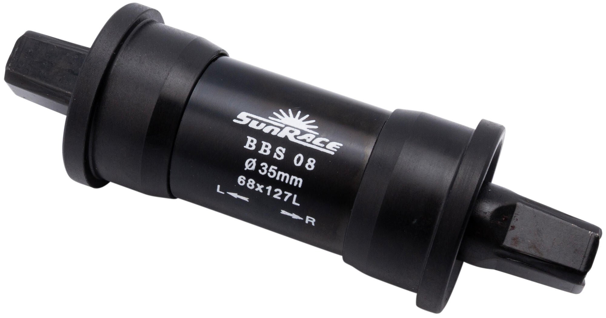 Boîtier de pédalier SunRace k.bearing sans clé BBS08 127 impact 35mm