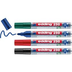 Whiteboard-marker edding 250 kleurenassortiment