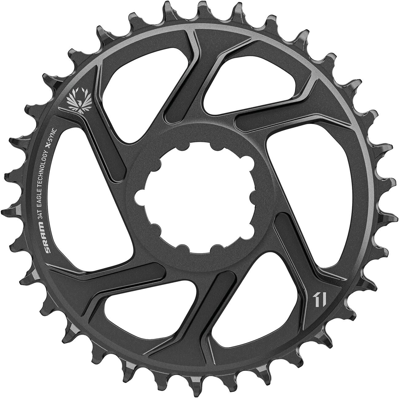 Sram kettingblad x-sync 2 chain ring x-sync 2 34t black