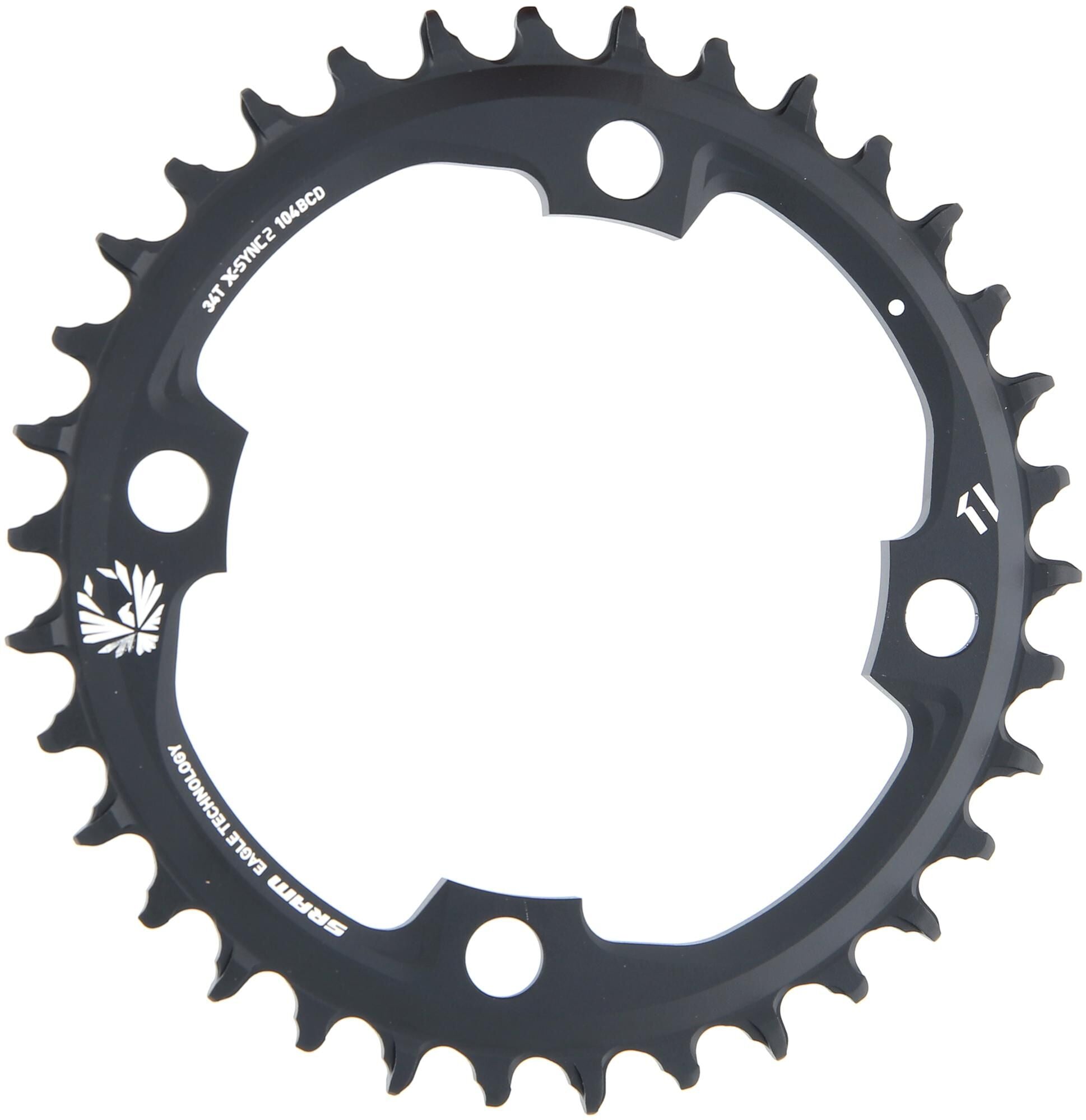 Sram kettingblad x-sync 2 chain ring x-sync 34t alu