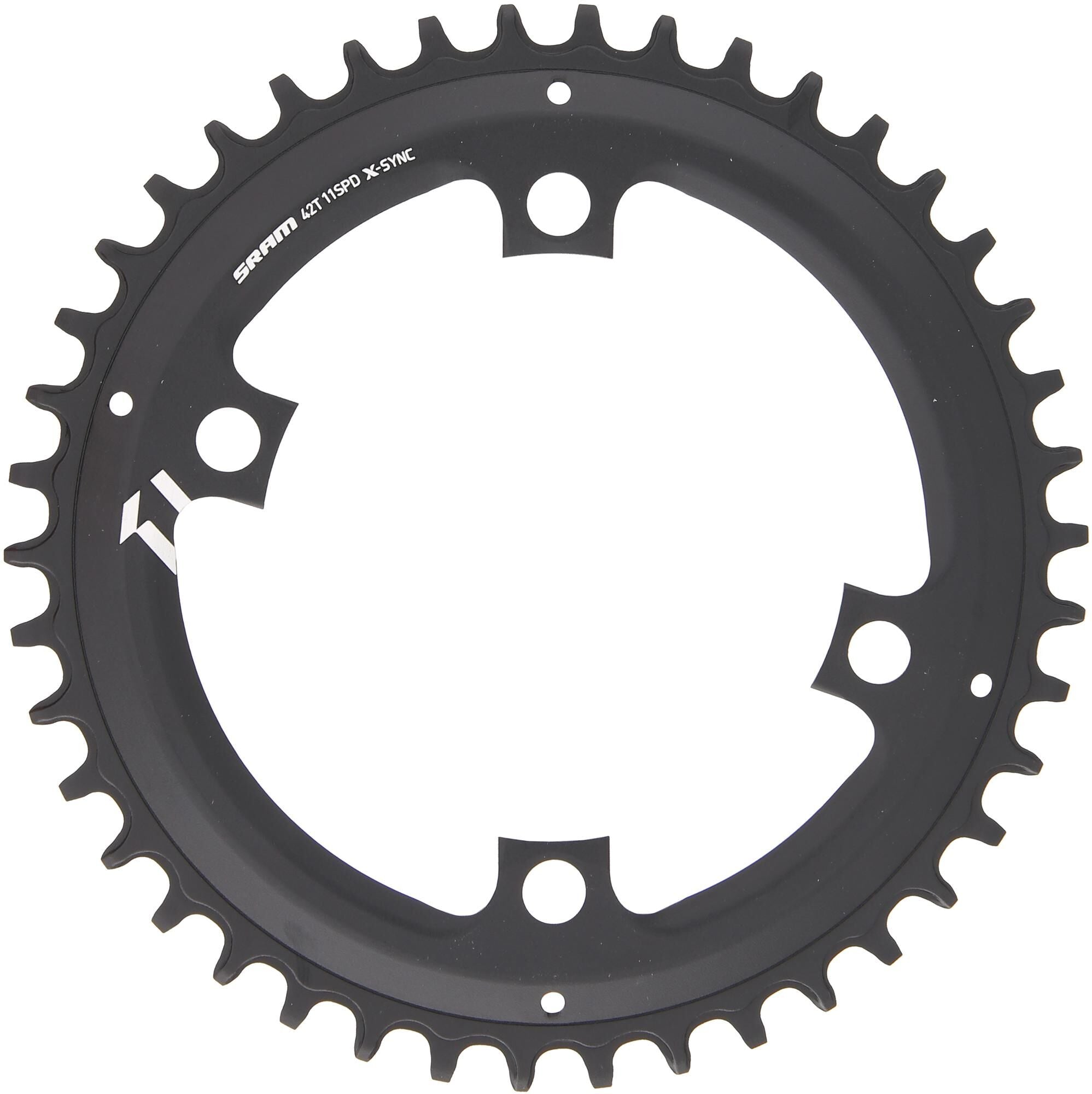 Sram kettingblad apex 1 chain ring apex 1 alu,42t.
