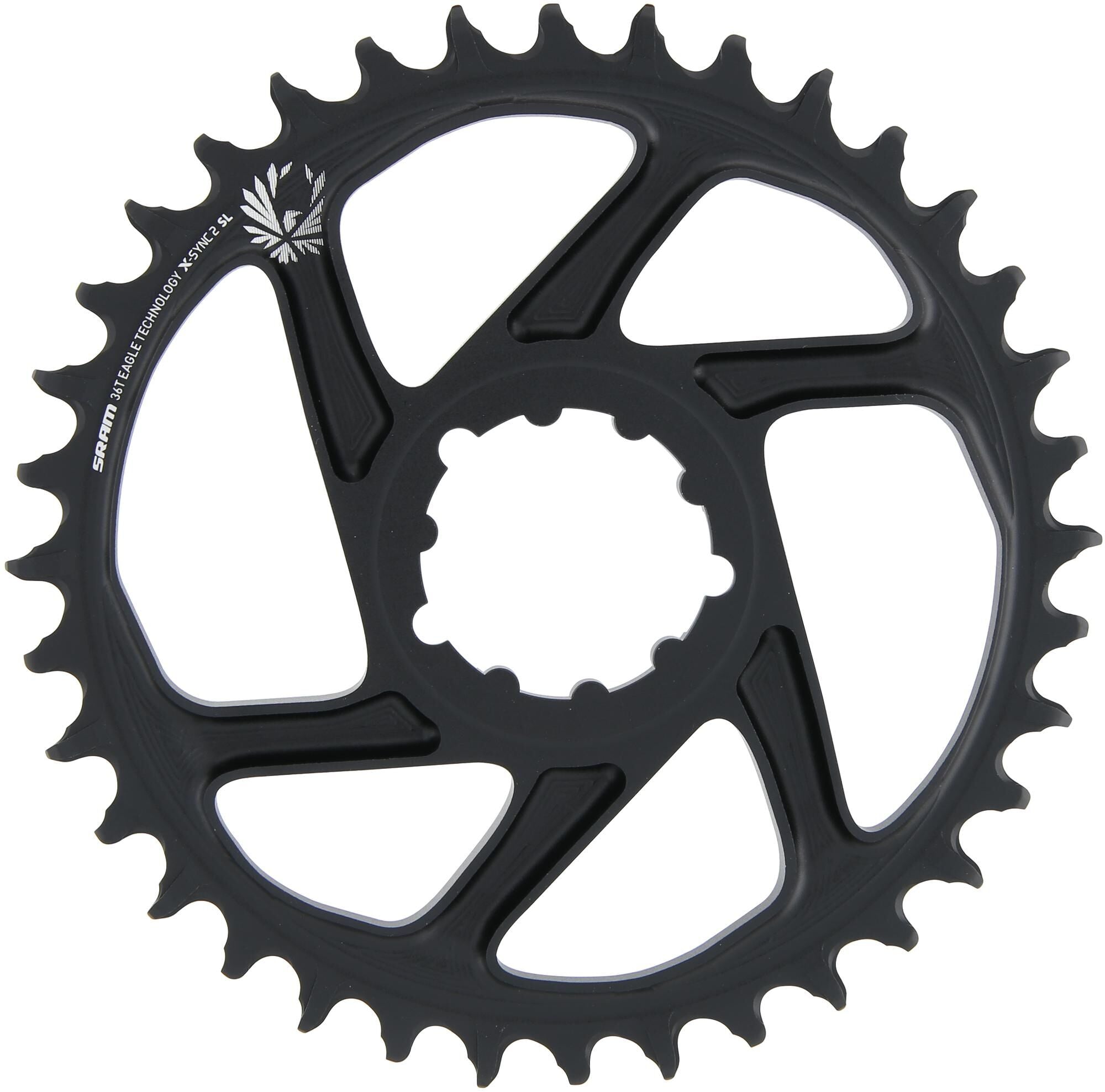 Sram kettingblad x-sync2 sl chain ring x-sync2 sl 36 teeth alu black