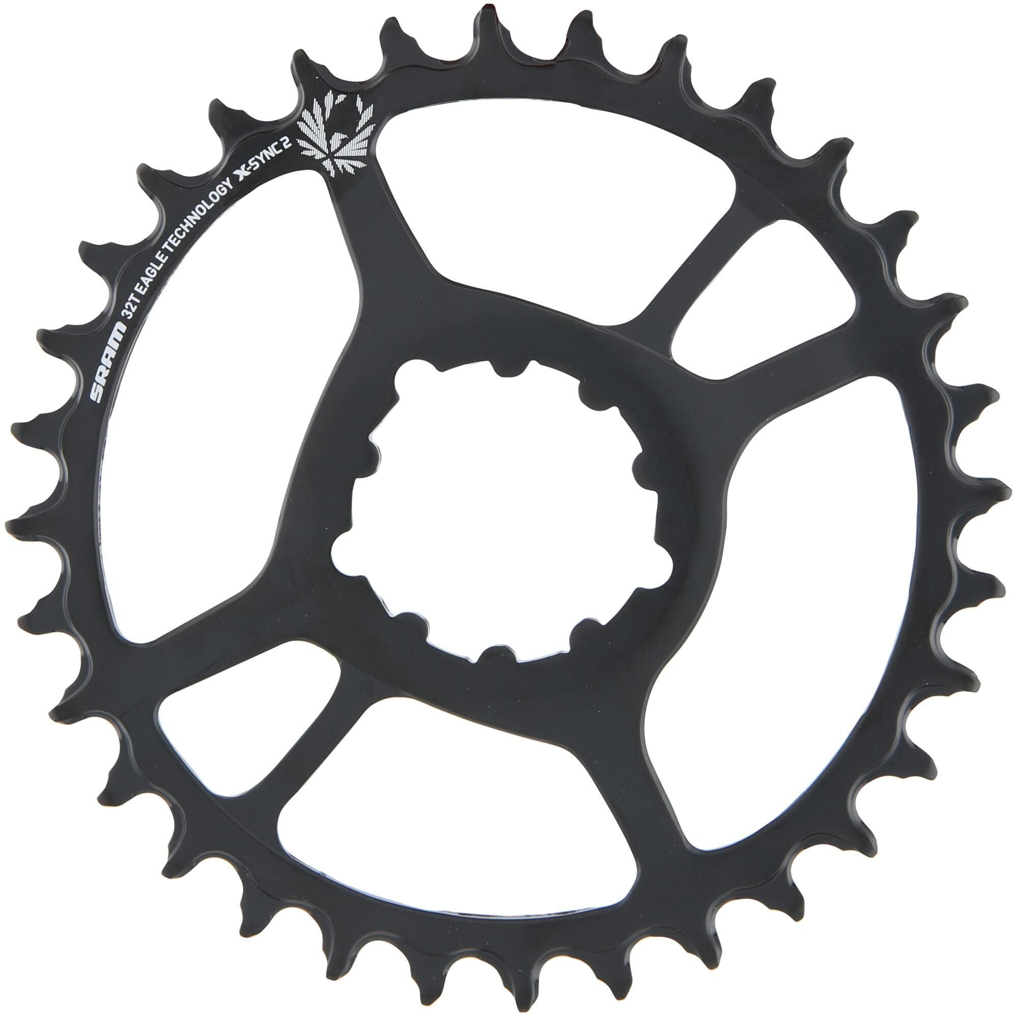 Sram kettingblad x-sync 2 chain ring x-sync2 32 teeth steel black