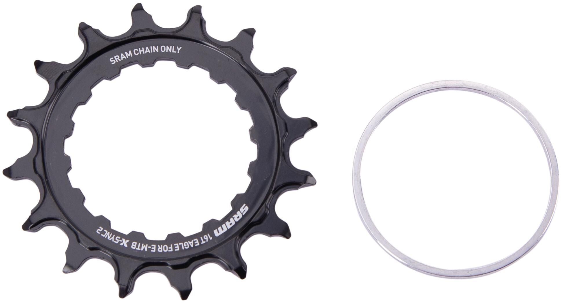 Sram motortandwiel motor sprocket f.bosch 16t. steel black