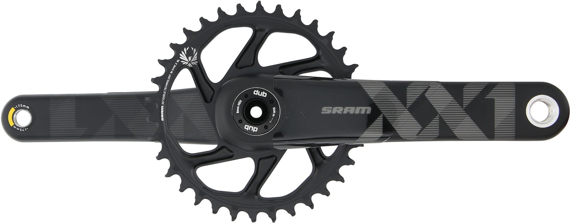 Sram crankstel xx1 eagle crankset xx1 eagle 34t boost 175mm