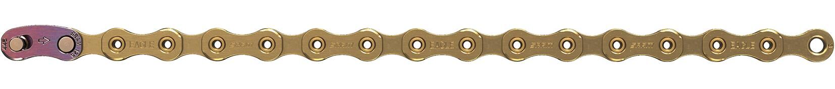 Sram ketting pc xx1 eagle chain pc xx1 eagle 126 links gold