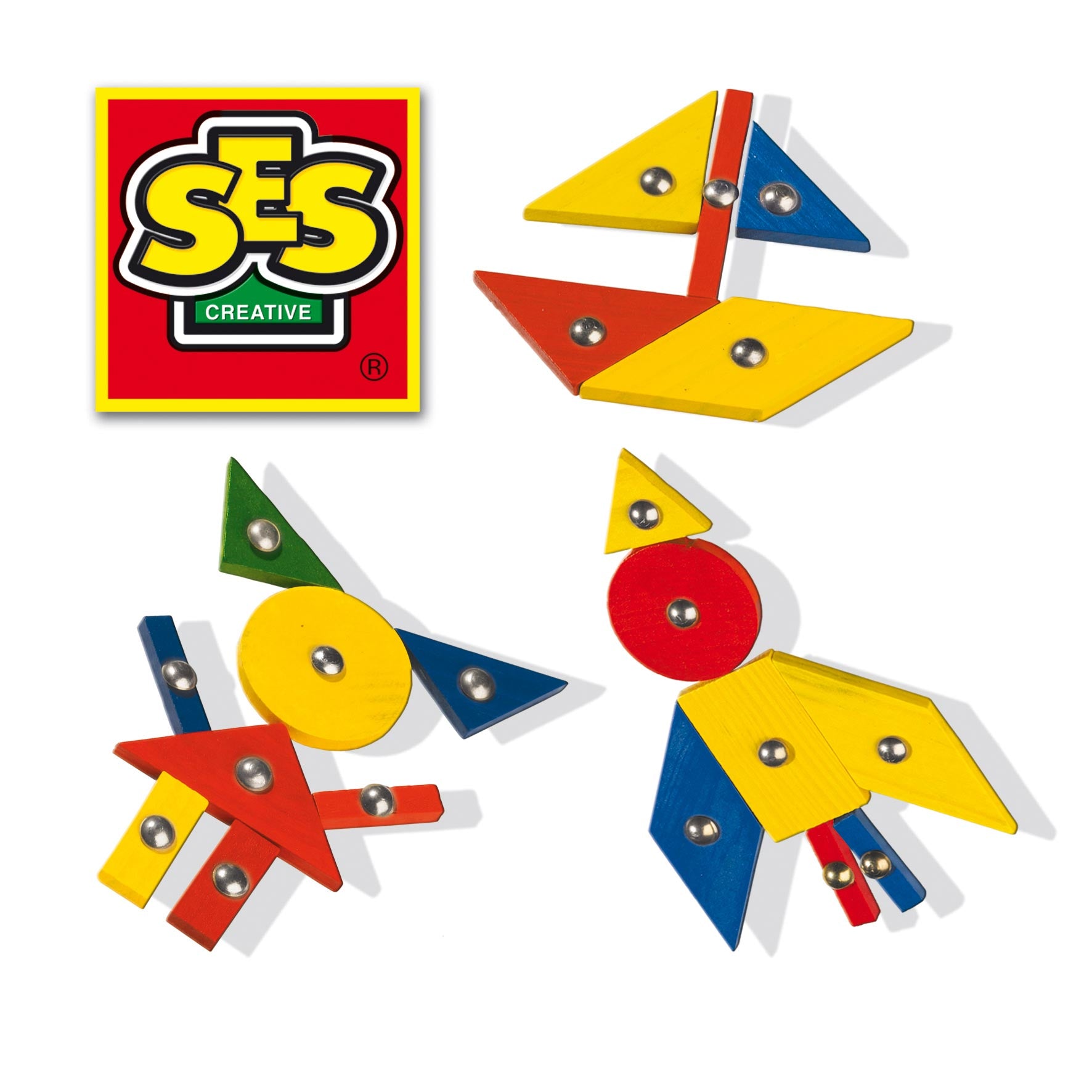 Ses hamertje tik | 3 stuks