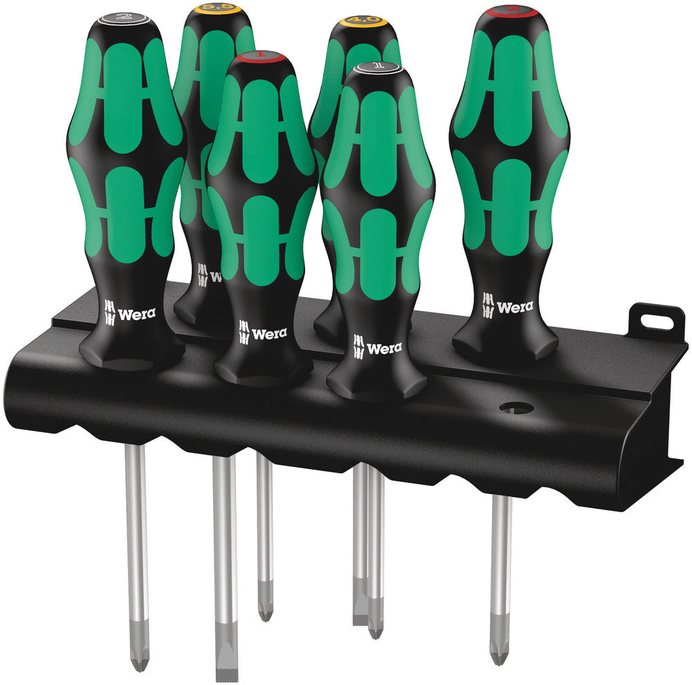 Wera 335 350 355 6 schroevendraaierset (6-delig)