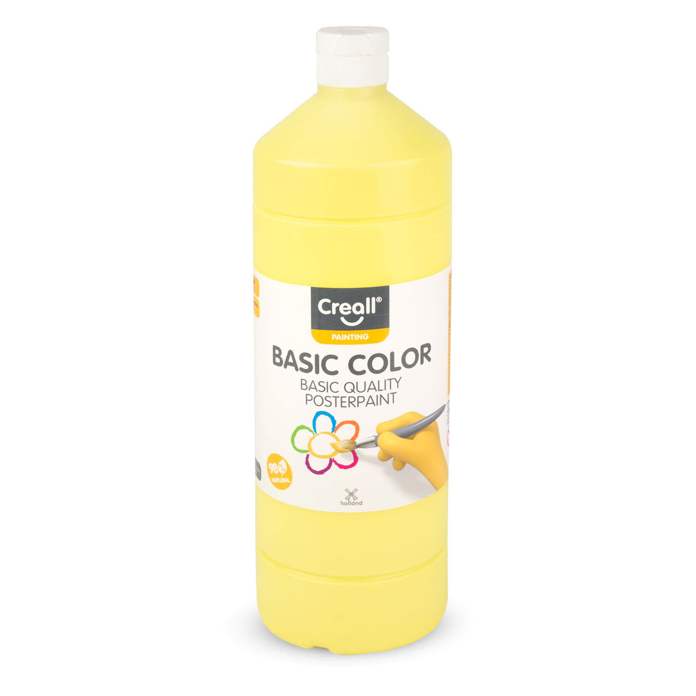 Creall school paint light yellow, 1 liter